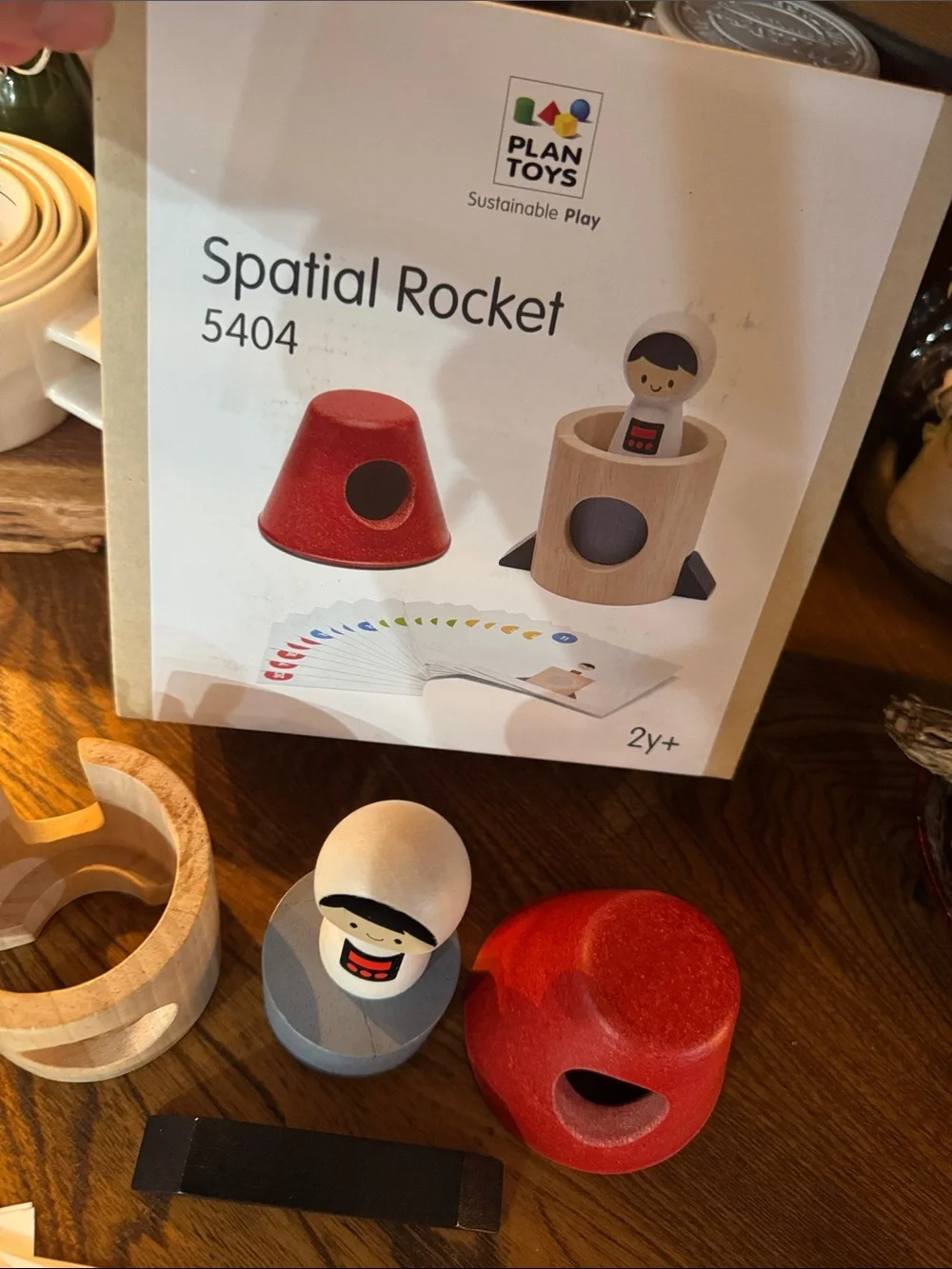 Like new Spatial Rocket Playset in box 2+ years 4 levels, math, coordination